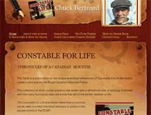 Tablet Screenshot of constableforlife.com